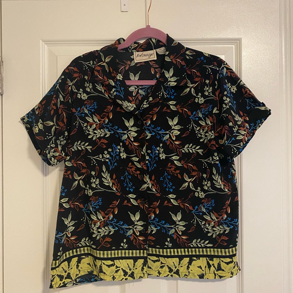 Vintage summer button up